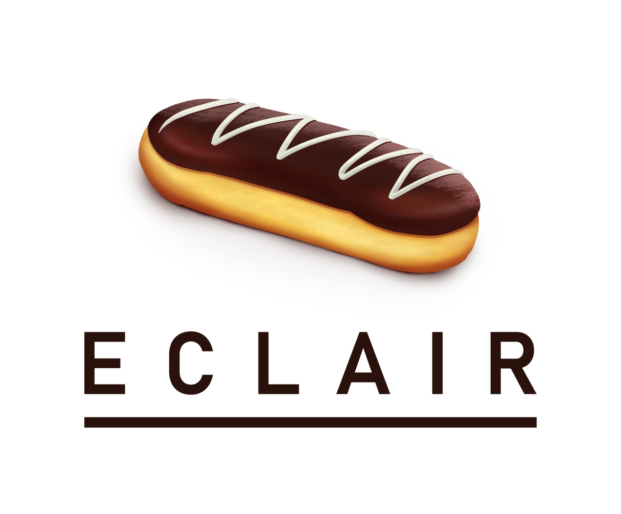 Eclair logo, made by Bruno Monts Eclair logo